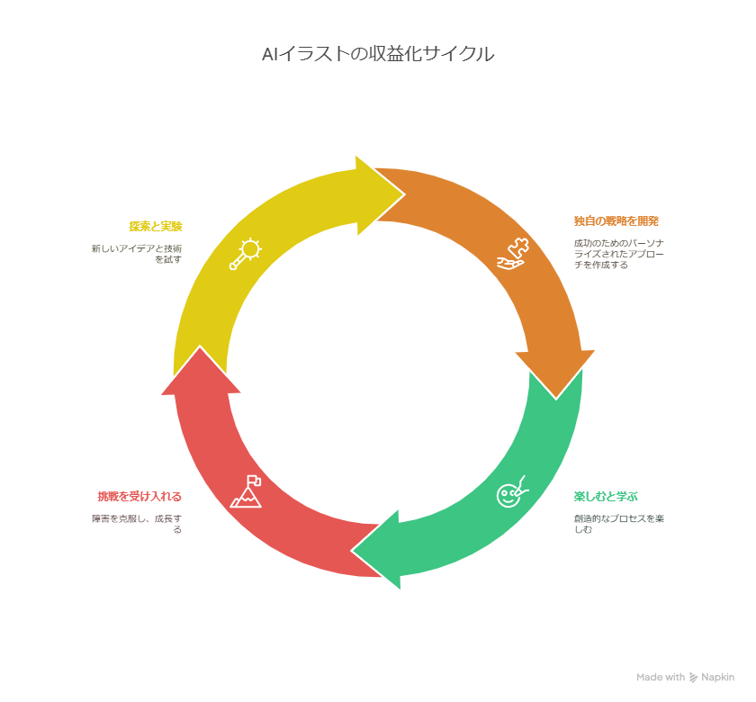 AIイラストの収益化が禁止のサイトがある？収益化できる投稿サイト紹介