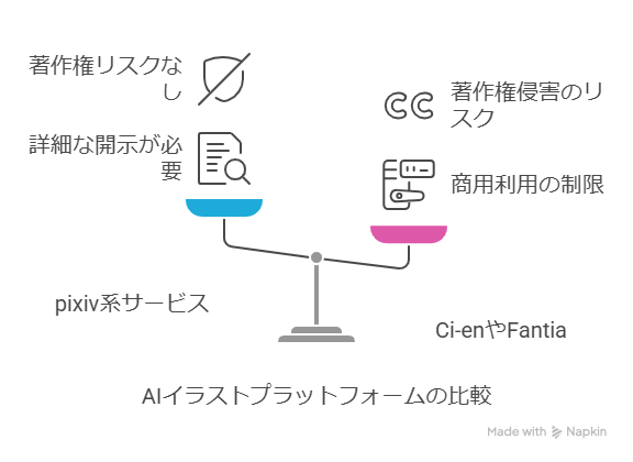 AIイラストの収益化が禁止のサイトがある？収益化できる投稿サイト紹介