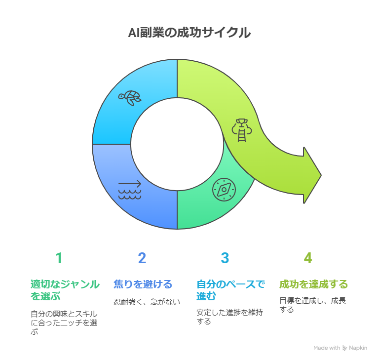AI副業で稼げない人の特徴は？稼げている人がやっていることを紹介