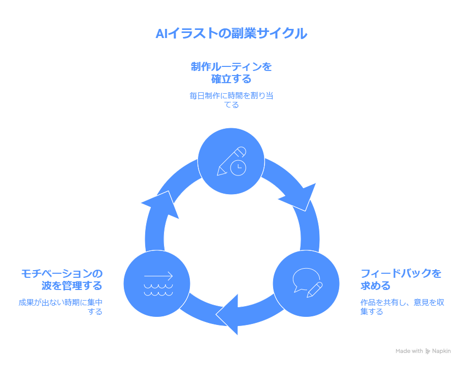 AIイラストを使った副業の始め方とは？成功のコツも紹介