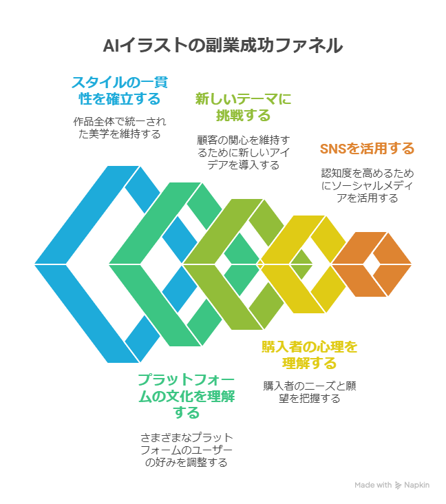 AIイラストを使った副業の始め方とは？成功のコツも紹介