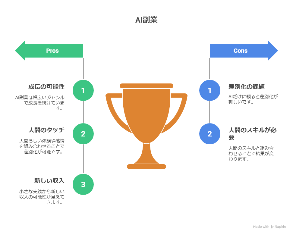 AI副業の未来は？伸びるジャンルと稼ぎ方も解説