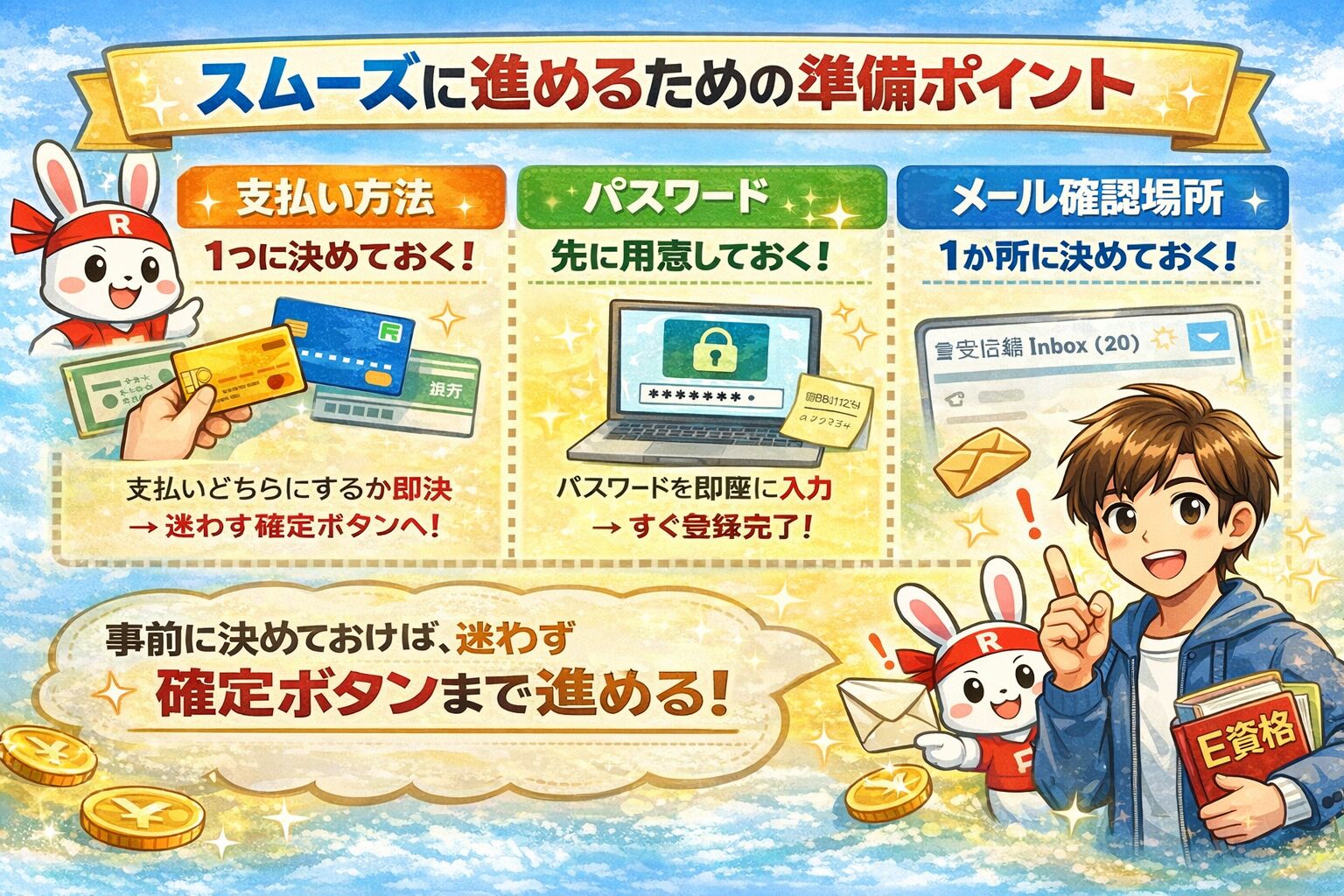 ラビットチャレンジの申し込み手順｜途中で止まらないための確認ポイント