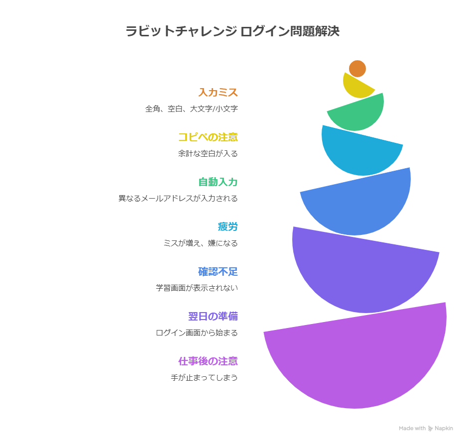 ラビットチャレンジ 申し込み後 ログインできない？メールが来ない？初回授業まで止まらない対処法を紹介