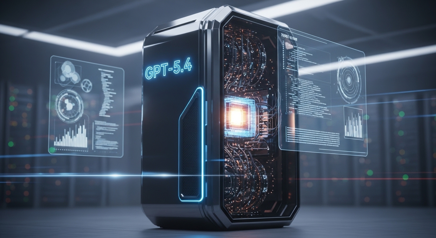 GPT-5.4の新機能とは？最新AIの進化ポイントを解説記事のアイキャッチ画像