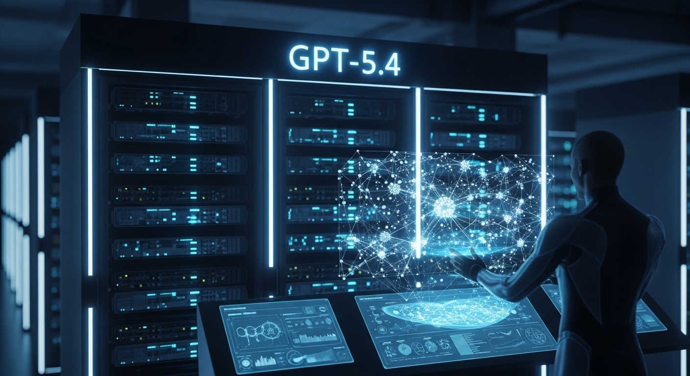 GPT-5.4の新機能とは？最新AIの進化ポイントを解説記事のアイキャッチ画像