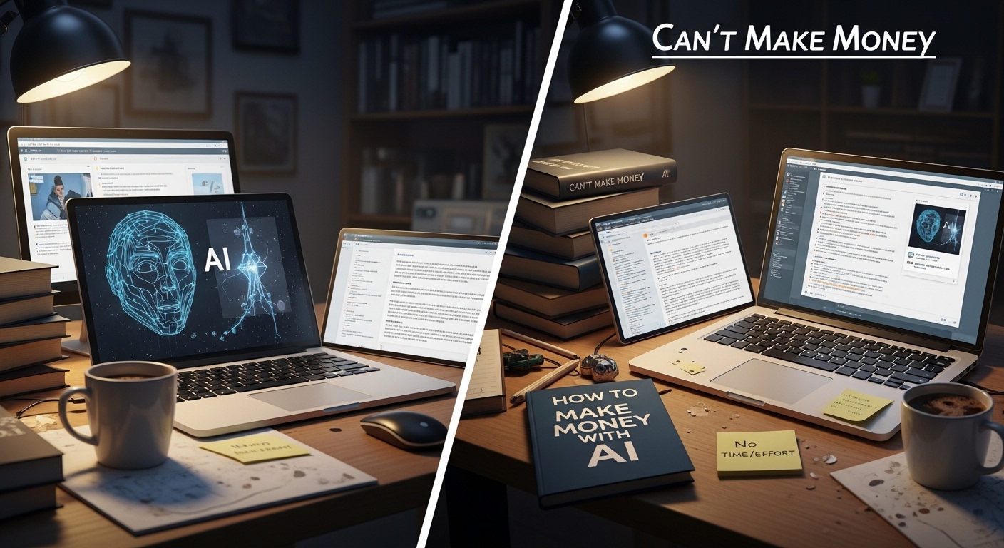 AI副業で稼げる人と稼げない人の違いとは？現実的な稼ぎ方を解説