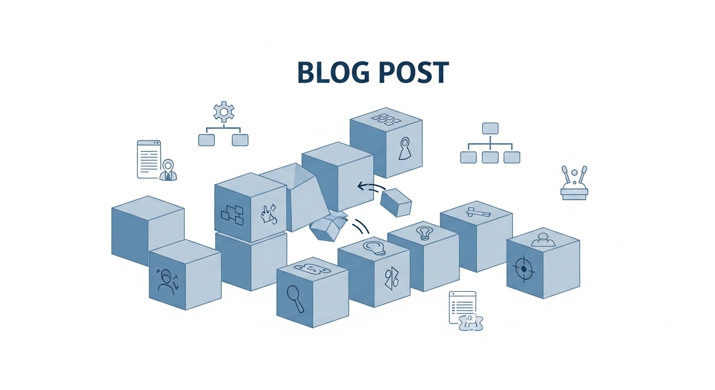 ブログが書けない原因は構成？ネタより先に直すべきポイントを解説