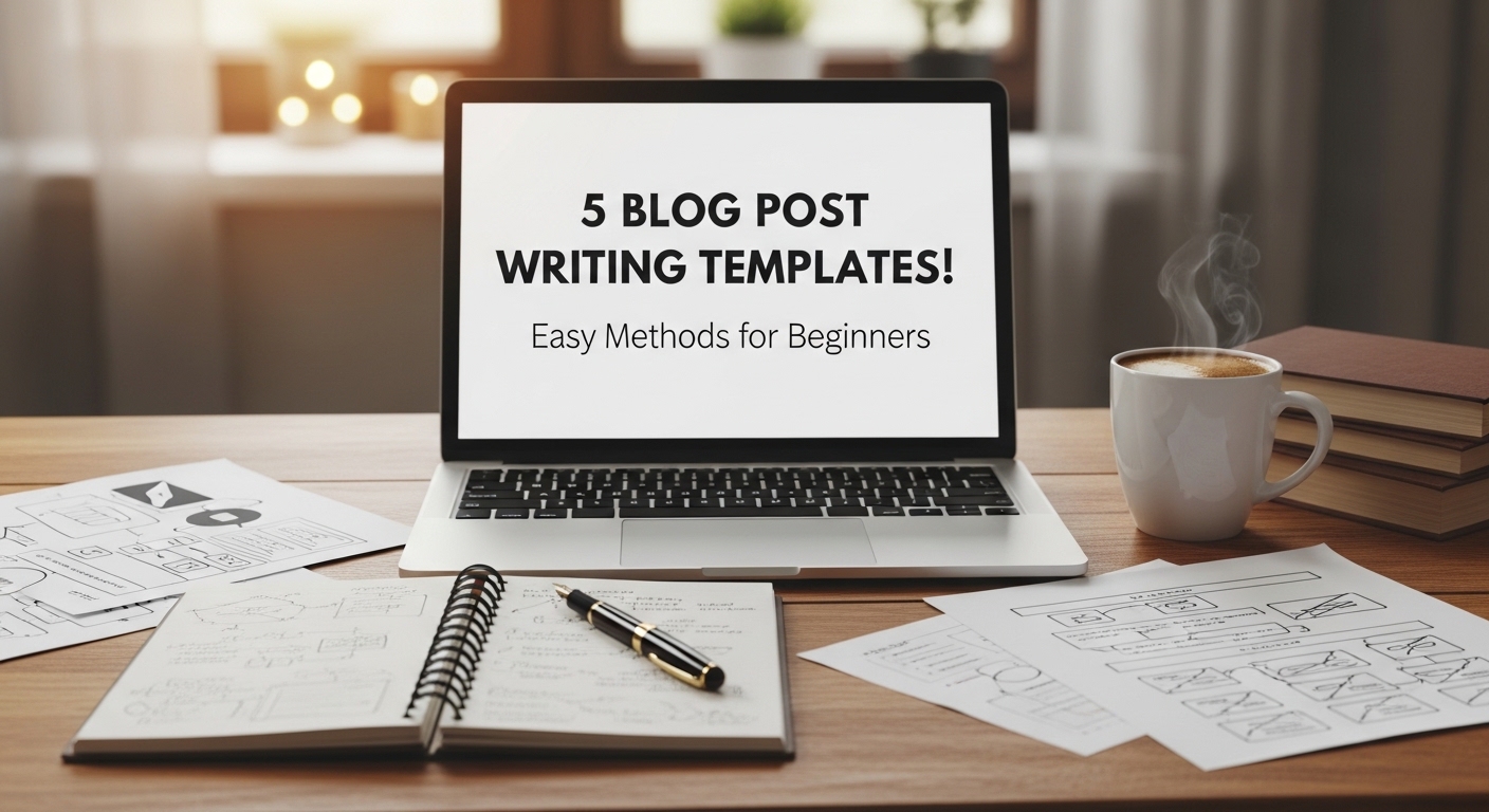 ブログ記事の書き方テンプレート5選！初心者でも迷わず書ける方法