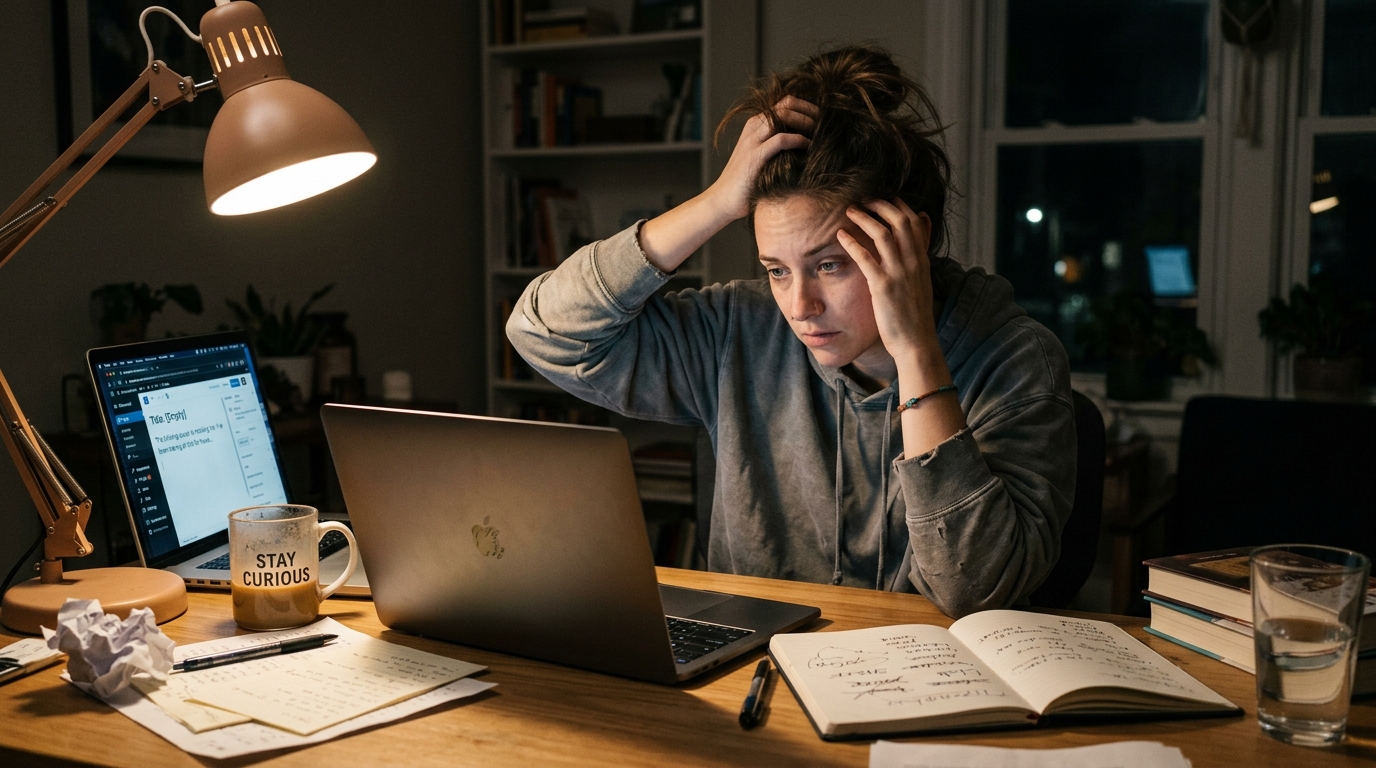 ブログ記事が書けないのはなぜ？ネタがあるのに書けない本当の理由