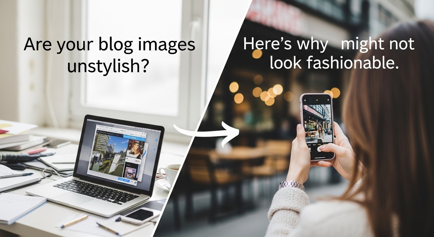 ブログ画像がダサい？おしゃれに見えない原因を解説