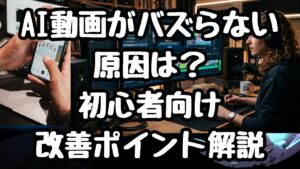 AI動画がバズらない原因は？初心者向け改善ポイント解説