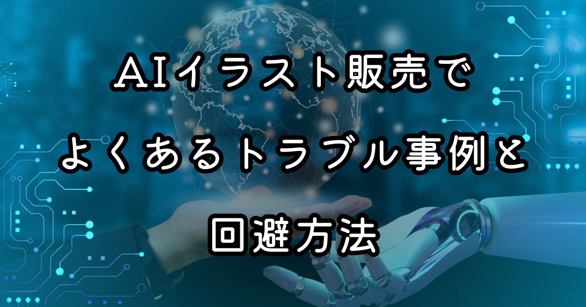 AIイラスト販売でよくあるトラブル事例と回避方法