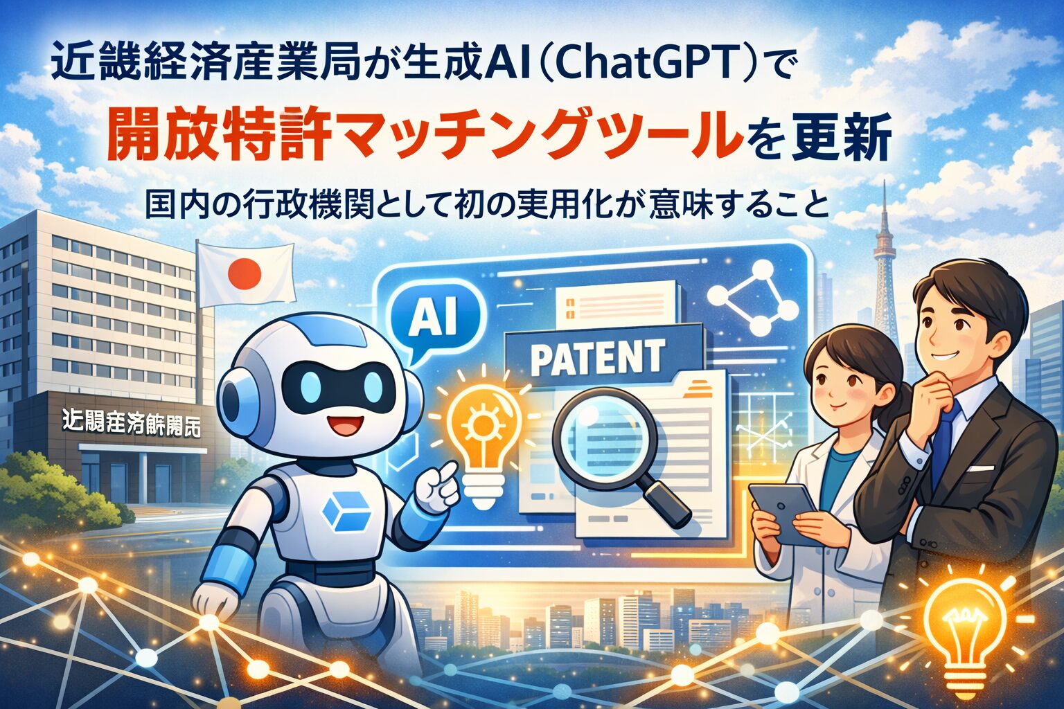 近畿経済産業局の開放特許マッチングツールとは何か