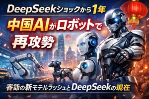 【DeepSeekショックから1年】中国AIがロボットで再攻勢、春節の新モデルラッシュとDeepSeekの現在
