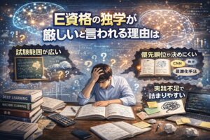 E資格は独学が厳しい？認定プログラムを月額で始めた方がいい理由を解説