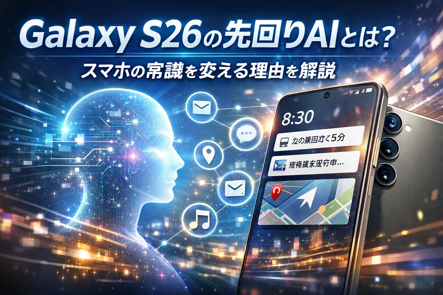Galaxy S26の先回りAIとは？スマホの常識を変える理由を解説
