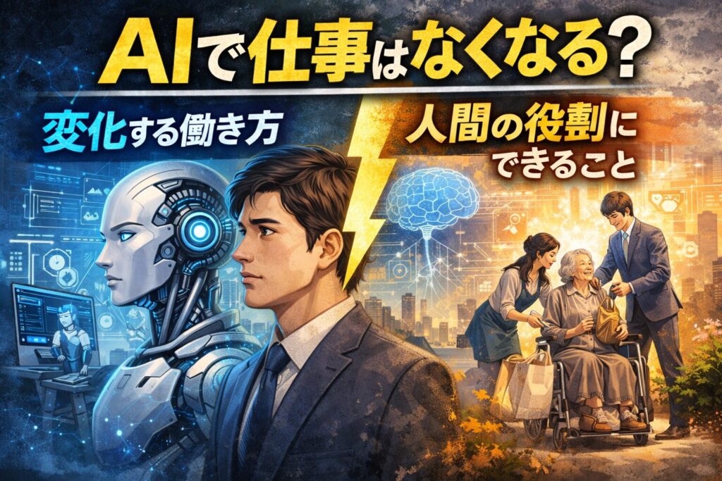 AIで仕事はなくなる?将来の働き方と人間の役割